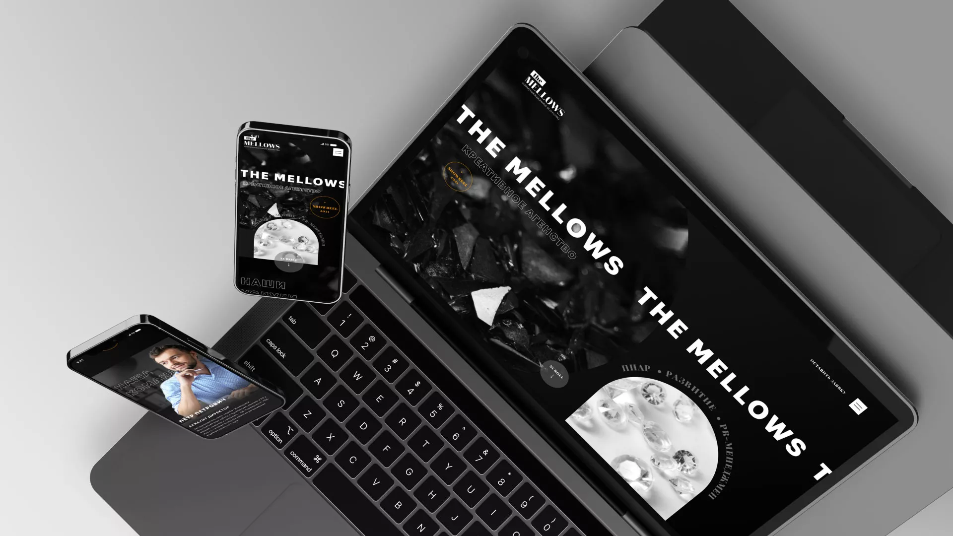 Разработка сайта креативного агентства «The Mellows» в Балахне